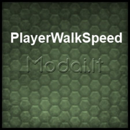 Player walk speed