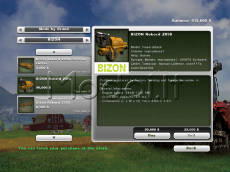 BIZON Rekord Z058 v 1.0