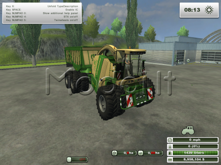 Krone Big X 650 Cargo Pack v 2.0