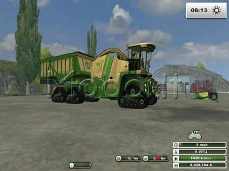 Krone Big X 650 Cargo Pack v 2.0