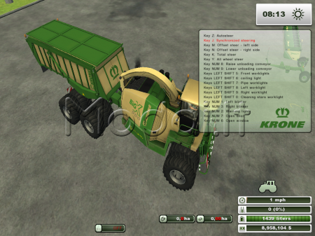 Krone Big X 650 Cargo Pack v 2.0