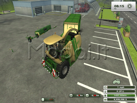 Krone Big X 650 Cargo Pack v 2.0