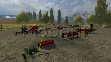 More Realistic Small Farm Implement Pack