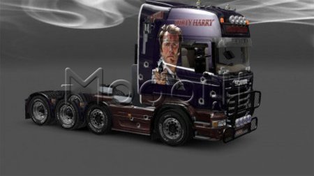Dirty Harry skin for Scania