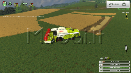 Claas Tucano 480 pack (More Realistic)