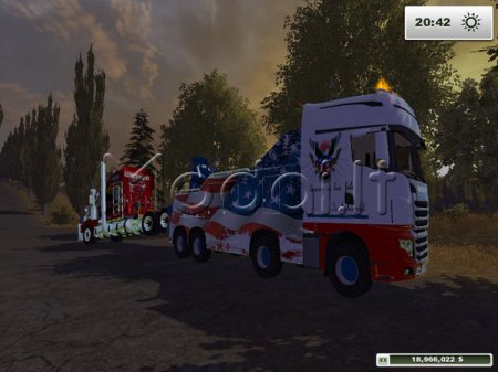 Scania truck USA v 1.0 [MP]