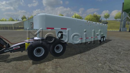 WILSON 24 GOOSE-NECK LIVESTOCK TRAILER