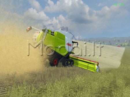 CLAAS LEXION 770TT MORE REALISTIC