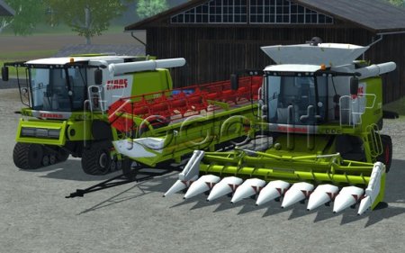 CLAAS LEXION 770TT MORE REALISTIC