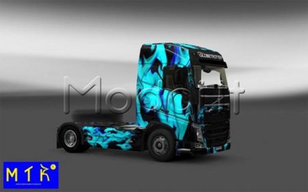 Skin Volvo FH 2012 Green Smoke