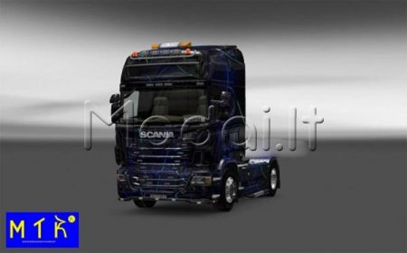 Skin Scania Blue Smoke