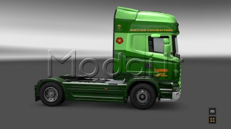 S.J.BARGH SKIN FOR SCANIA R 2009