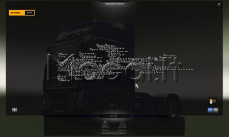 TRUCKERS MAP BY GOBA6372