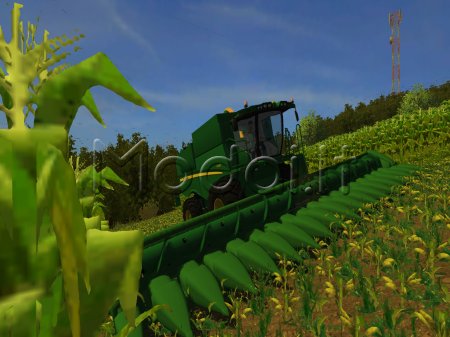 John Deere 618C 18-Row Corn 