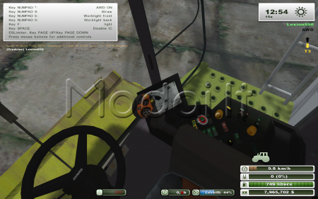 Claas lexion 540 more realistic