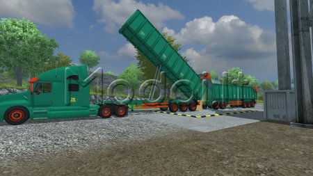 Aguas Tenias  Trailer Truck / 36T