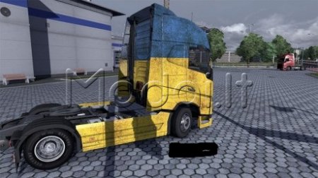 Ukraine skin for Volvo