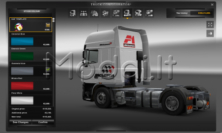 McLaren Daf skin