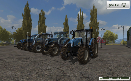New holland tractor pack