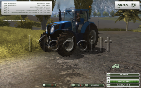 New holland tractor pack
