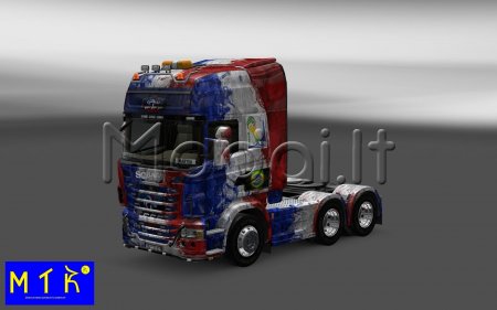 SKIN SCANIA FRANCE COPA 2014