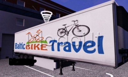 Baltic Bike Travel trailer skin