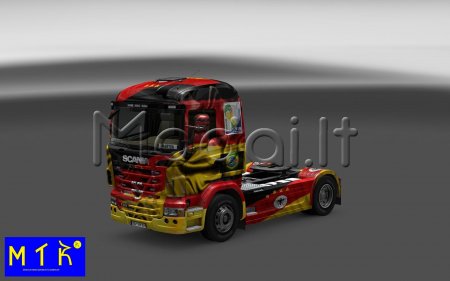 SKIN SCANIA GERMANY COPA 2014