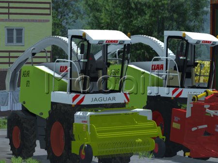 CLAAS JAGUAR 870 + PU300 + KEMPER V1