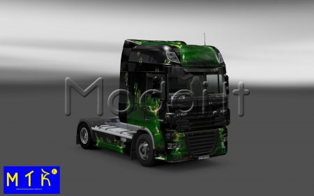 SKIN DAF XF ARTWORKS