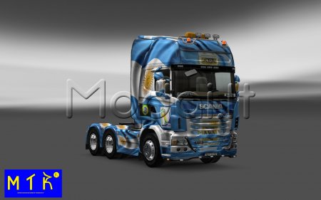 SKIN SCANIA ARGENTINA COPA 2014