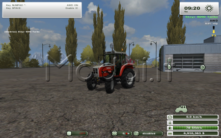 Steyr 8090 Turbo more realistic