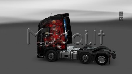 MJBULLS SKINS FOR VOLVO AND SCANIA