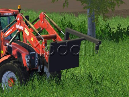FRONT LOADER FORESTRY CLAMP ADAPTER