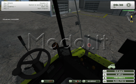 Claas Lexion 550 v3.3 more realistic