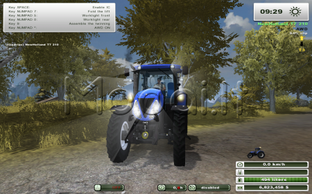 New Holland T7 210 more realistic