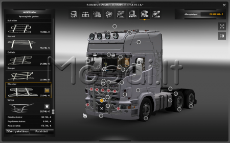 Scania R730 + Tuning mod