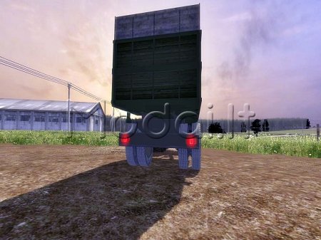 Tipper Truck with building v2.0 MR