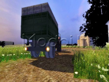 Tipper Truck with building v2.0 MR