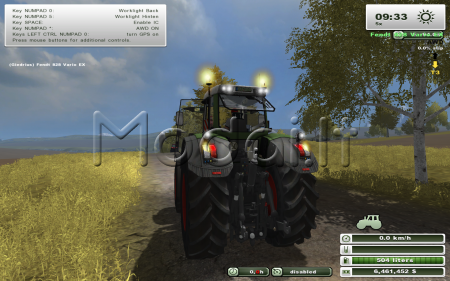 Fendt 828 more realistic