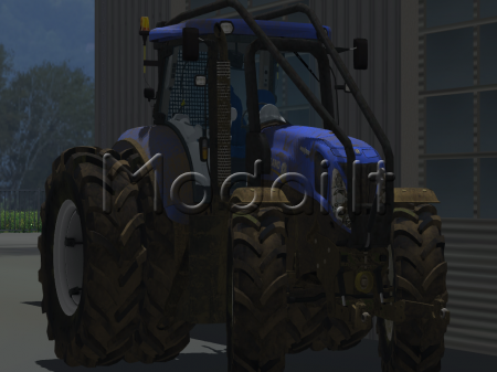 New Holland T7.210 Dirty Forest Version