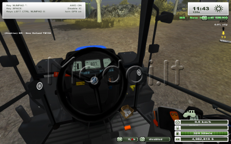 New Holland TM 150 more realistic