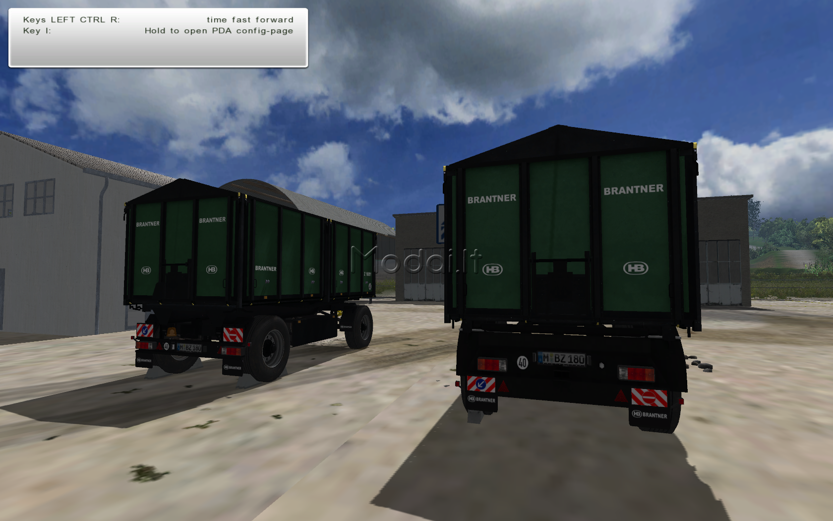 Brantner Z18051 Pack Trailer V10 Modailt Farming Simulatoreuro Truck Simulatorgerman 9533