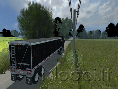 Wilson 2 axle grain trailer