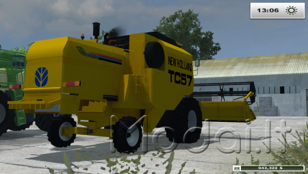 NEW HOLLAND TC57 AND HEADER PACK