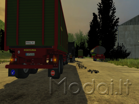 Fortuna Trailer And Cattle Trailer V 1.0