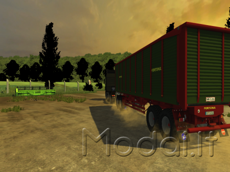 Fortuna Trailer And Cattle Trailer V 1.0