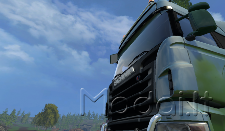 Scania 730 forest V1 + trailer