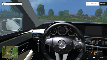 Mercedes E Class Car V speed mod 1.0