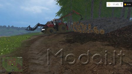Case 380 Forestry Tractor V 3.2