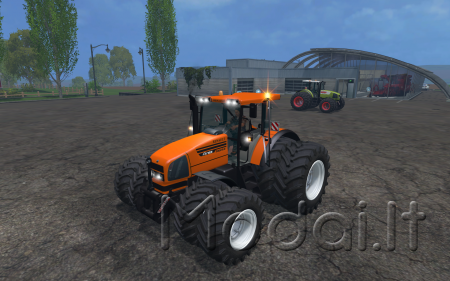 Renault Ares 735 RZ and Claas Ares 816